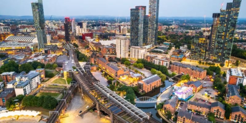 Spirit Airlines Manchester Office in England