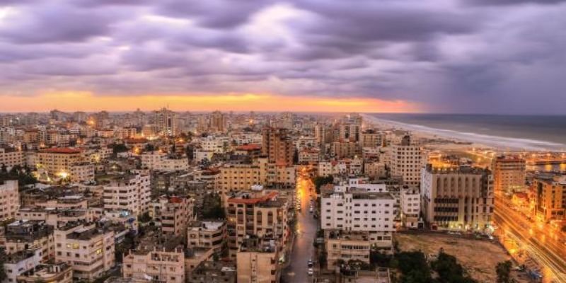 Royal Jordanian Gaza Office in Palestinian